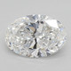 0.88-Carat Oval Lab Grown Diamond