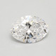 0.89-Carat Oval Lab Grown Diamond