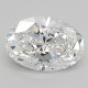 0.89-Carat Oval Lab Grown Diamond