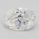 0.89-Carat Oval Lab Grown Diamond