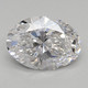 0.89-Carat Oval Lab Grown Diamond
