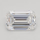 0.88-Carat Emerald Lab Grown Diamond