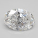 0.89-Carat Oval Lab Grown Diamond