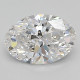 0.88-Carat Oval Lab Grown Diamond