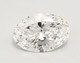 0.87-Carat Oval Lab Grown Diamond