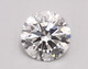 0.9-Carat Round Lab Grown Diamond