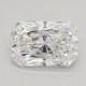 0.89-Carat Radiant Lab Grown Diamond