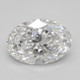 0.89-Carat Oval Lab Grown Diamond