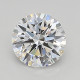 0.9-Carat Round Lab Grown Diamond
