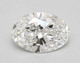 0.9-Carat Oval Lab Grown Diamond