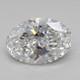 0.9-Carat Oval Lab Grown Diamond