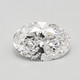 0.9-Carat Oval Lab Grown Diamond