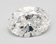 0.9-Carat Oval Lab Grown Diamond