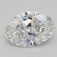 0.9-Carat Oval Lab Grown Diamond