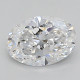 0.9-Carat Oval Lab Grown Diamond