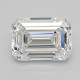 0.9-Carat Emerald Lab Grown Diamond
