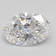 0.9-Carat Oval Lab Grown Diamond