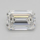 0.9-Carat Emerald Lab Grown Diamond