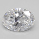 0.9-Carat Oval Lab Grown Diamond
