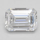 0.9-Carat Emerald Lab Grown Diamond