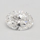 0.9-Carat Oval Lab Grown Diamond