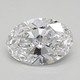 0.9-Carat Oval Lab Grown Diamond