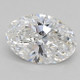0.9-Carat Oval Lab Grown Diamond
