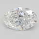 0.91-Carat Oval Lab Grown Diamond
