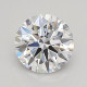 0.91-Carat Round Lab Grown Diamond