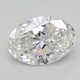 0.91-Carat Oval Lab Grown Diamond