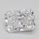 0.92-Carat Radiant Lab Grown Diamond