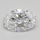 0.91-Carat Oval Lab Grown Diamond