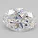 0.91-Carat Oval Lab Grown Diamond
