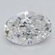 0.92-Carat Oval Lab Grown Diamond