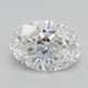 0.93-Carat Oval Lab Grown Diamond
