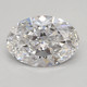 0.93-Carat Oval Lab Grown Diamond