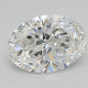 0.95-Carat Oval Lab Grown Diamond