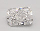 0.97-Carat Radiant Lab Grown Diamond