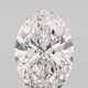 1-Carat Oval Lab Grown Diamond