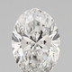 1-Carat Oval Lab Grown Diamond