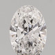 1-Carat Oval Lab Grown Diamond