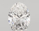 1-Carat Oval Lab Grown Diamond