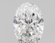 1-Carat Oval Lab Grown Diamond