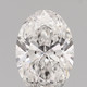 1-Carat Oval Lab Grown Diamond