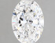 1.07-Carat Oval Lab Grown Diamond