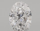1.08-Carat Oval Lab Grown Diamond