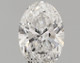 1.08-Carat Oval Lab Grown Diamond