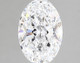 1.11-Carat Oval Lab Grown Diamond