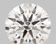 1.28-Carat Round Lab Grown Diamond