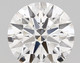 1.39-Carat Round Lab Grown Diamond